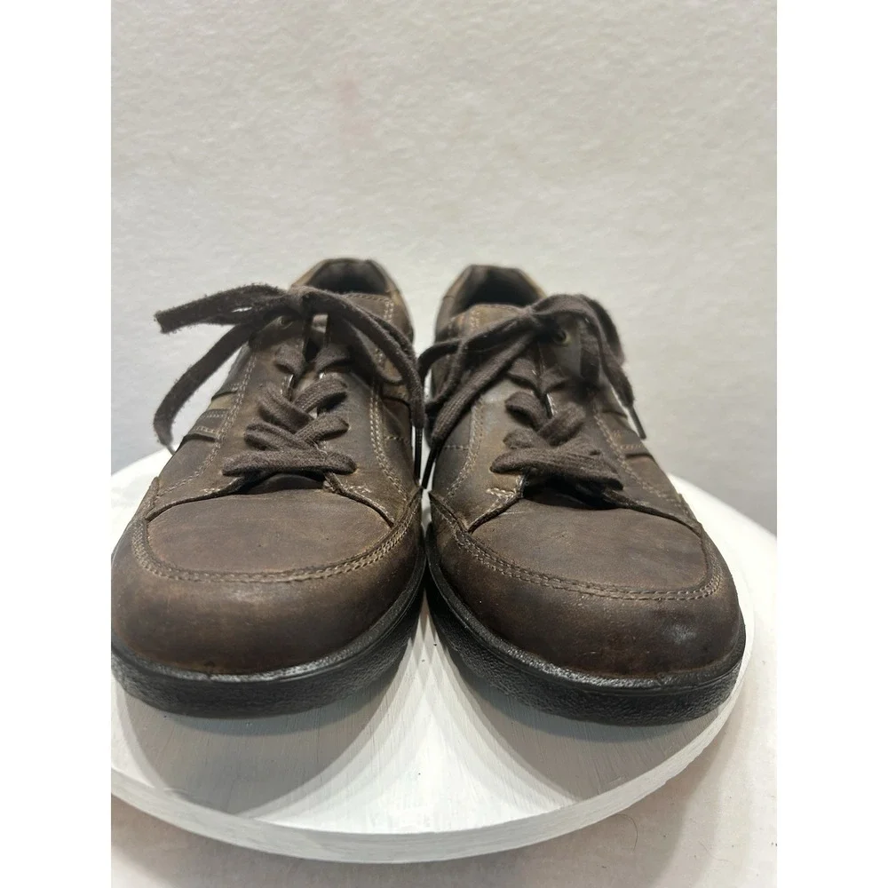 ECCO Shock Point Men's Size EU 46/US 13 Brown Leather‎ Shoes